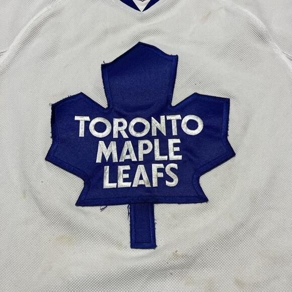 Vintage Y2k Toronto Maple Leafs White Blank Hockey Jersey - Picture 4 of 5